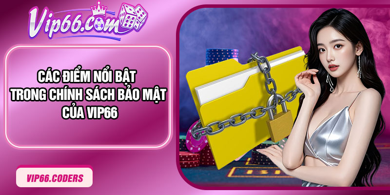 Các điểm nổi bật trong Chính Sách Bảo Mật của Vip66