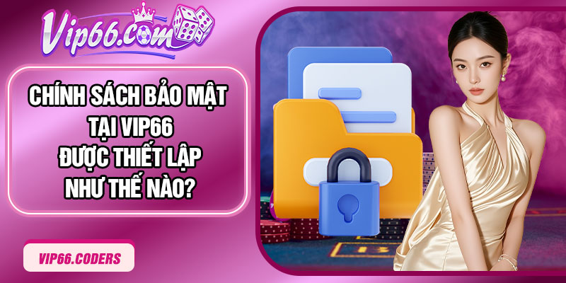 Chính sách bảo mật tại Vip66 được thiết lập như thế nào?